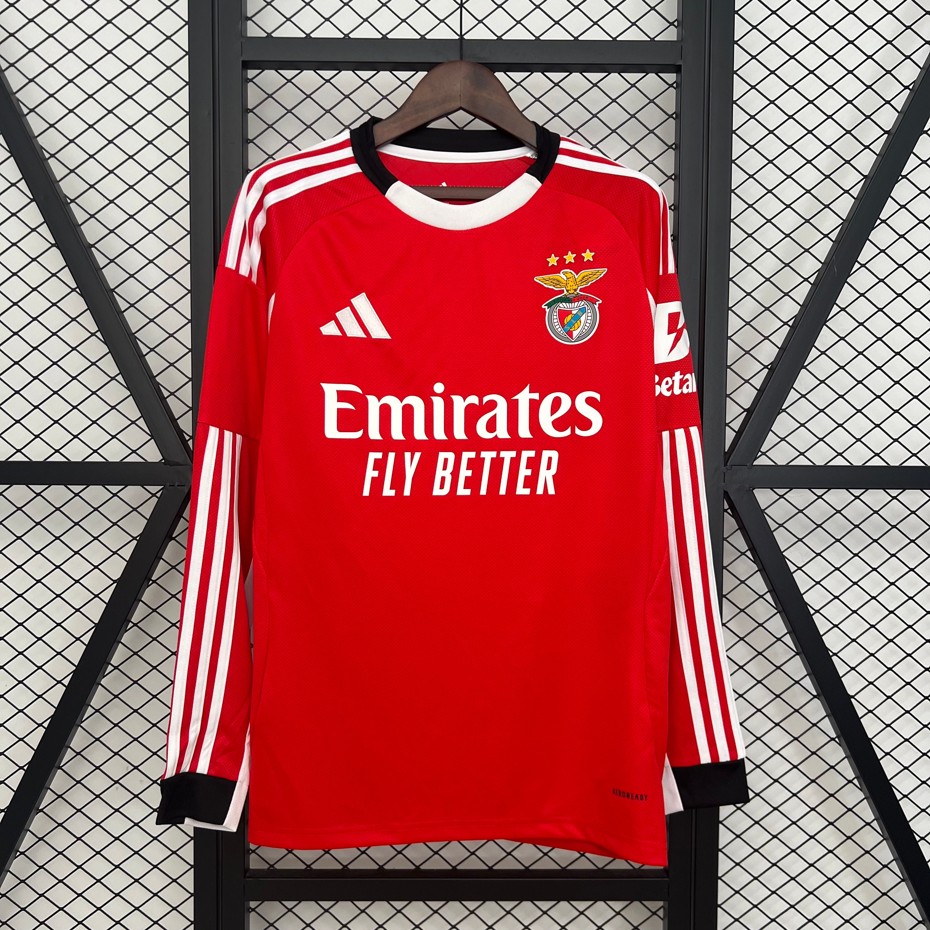 Camisa Modelo Torcedor Benfica Home Manga Comprida 2025/26
