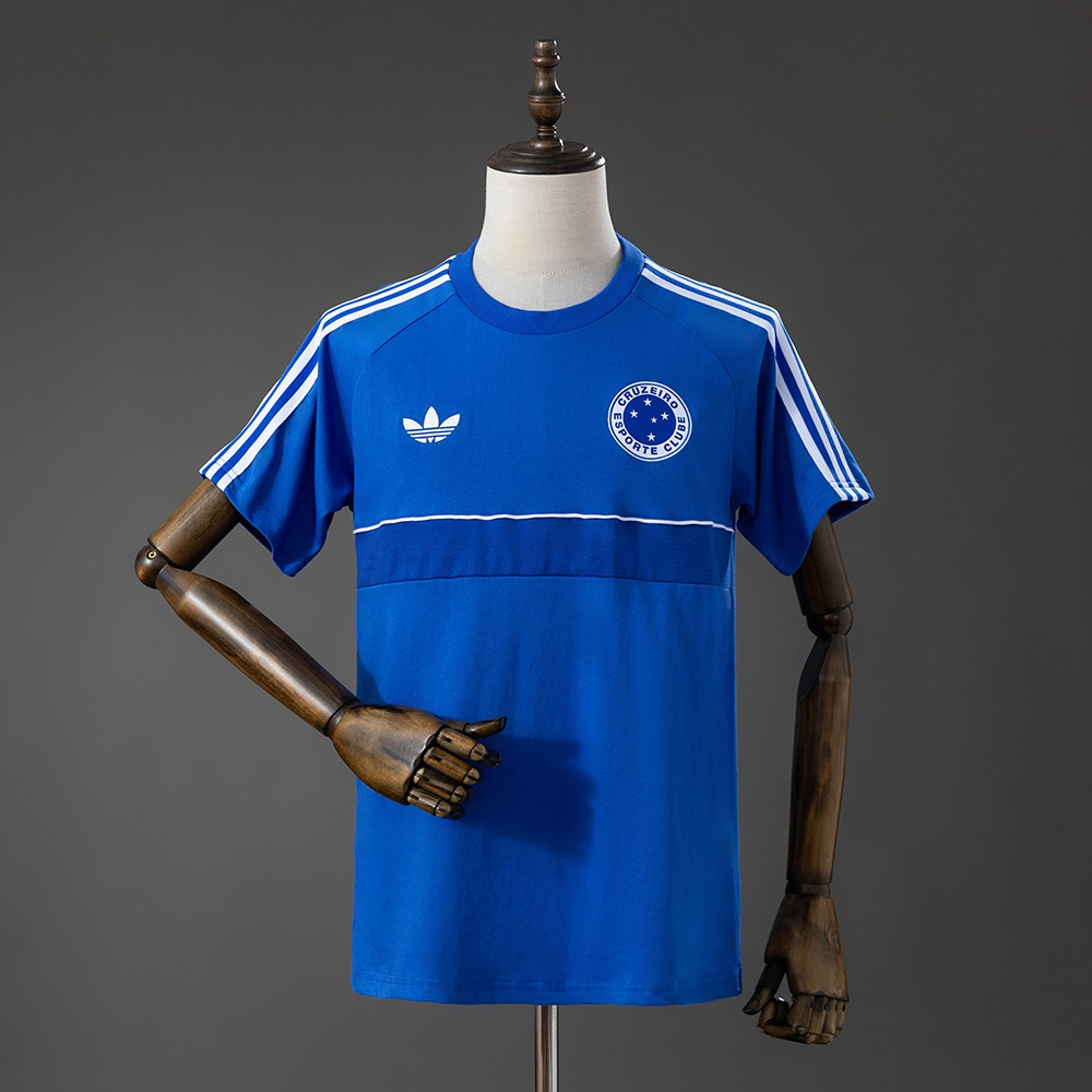 Camisa Modelo Torcedor Cruzeiro Adidas Originals Azul 2026/27