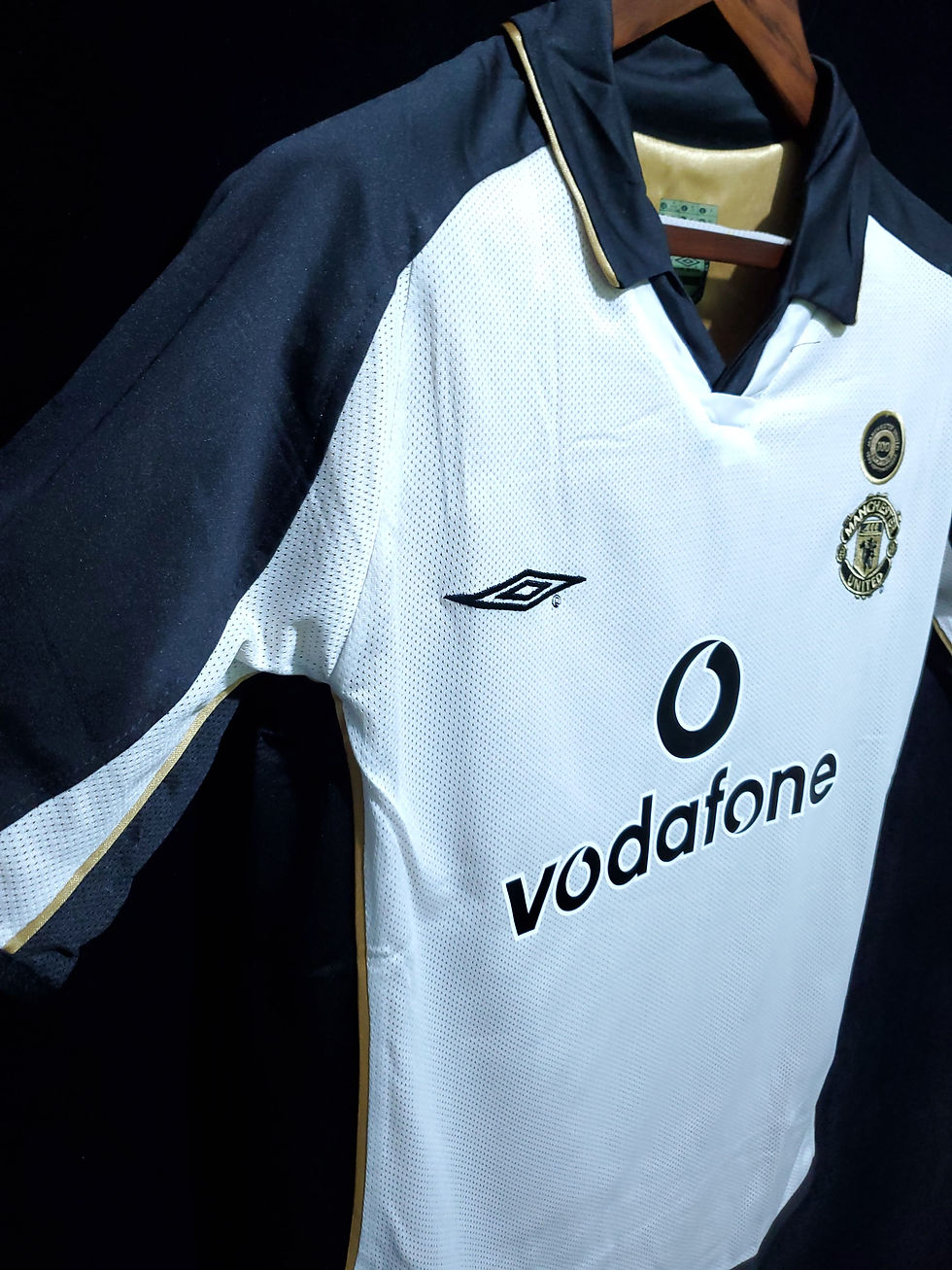 Miniatura: Camisa Retro Manchester United 100 anos Dupla Face 2002