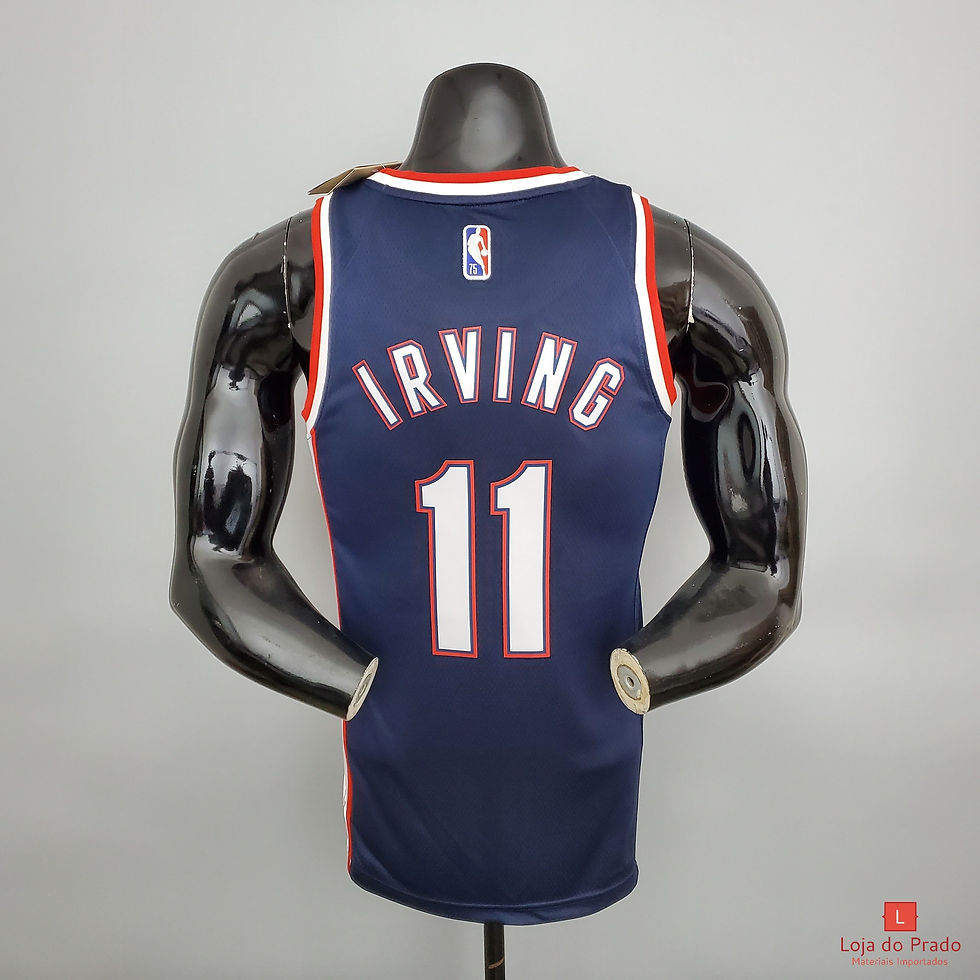 Miniatura: Camisa Basquete Modelo Jogador Brooklyn Nets Kyrie Irving 11