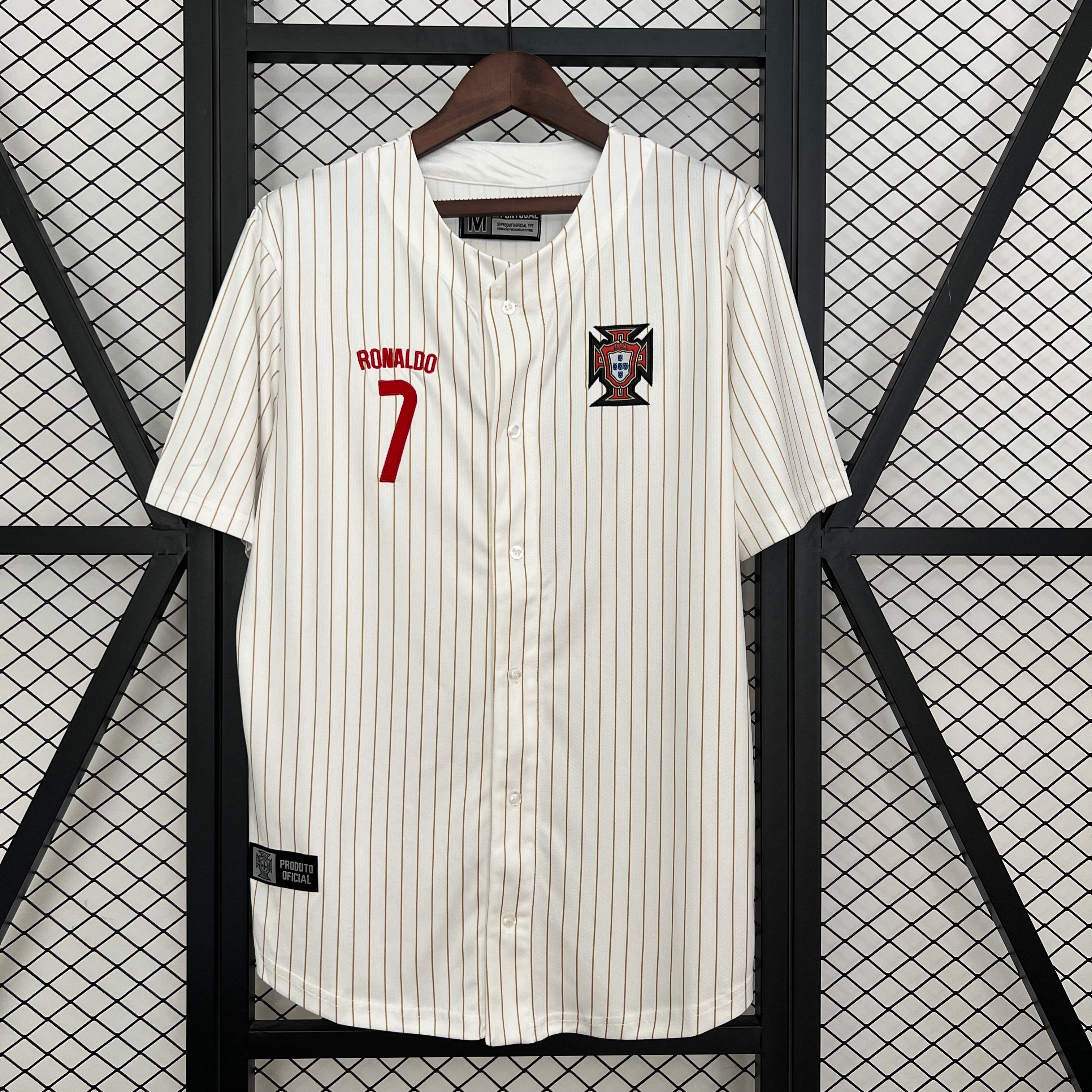 Camisa Modelo Torcedor Portugal US Baseball Branco 2025/26