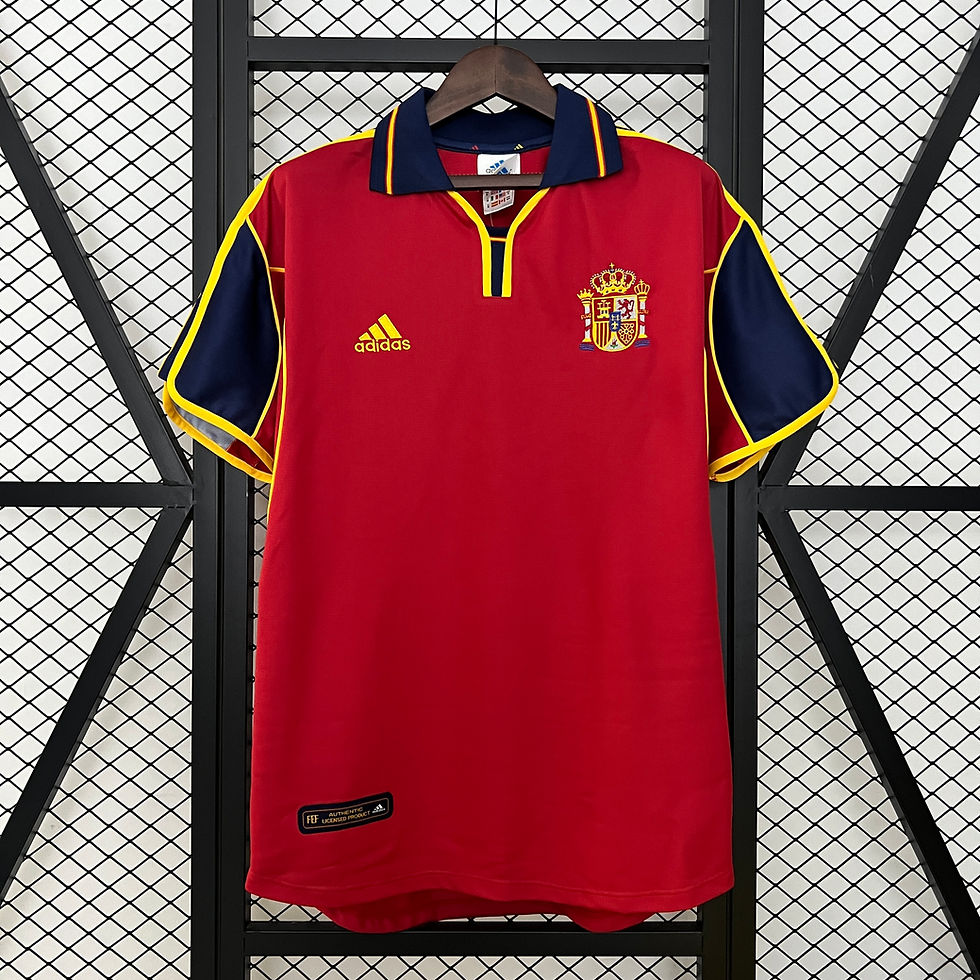 Miniatura: Camisa Retro Espanha 2000