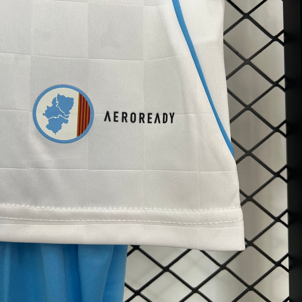 Miniatura: Conjunto Futebol Infantil Zaragoza Home 2025/26