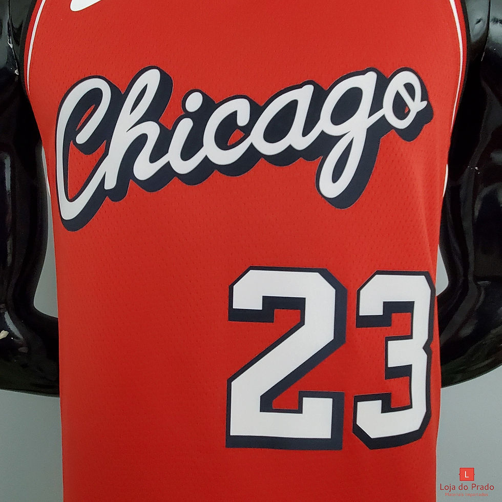 Miniatura: Camisa Basquete Modelo Jogador Chicago Bulls Michael Jordan 23