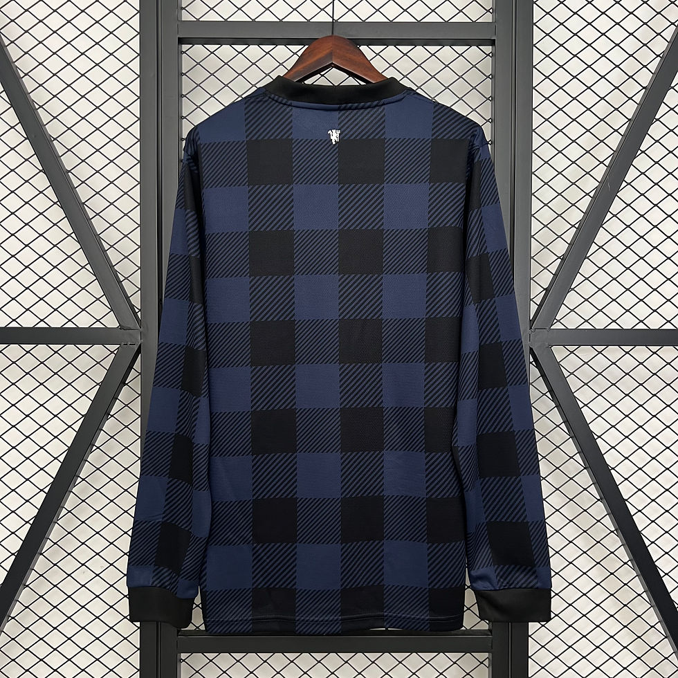 Miniatura: Camisa Retro Manchester United 2013 Manga Comprida