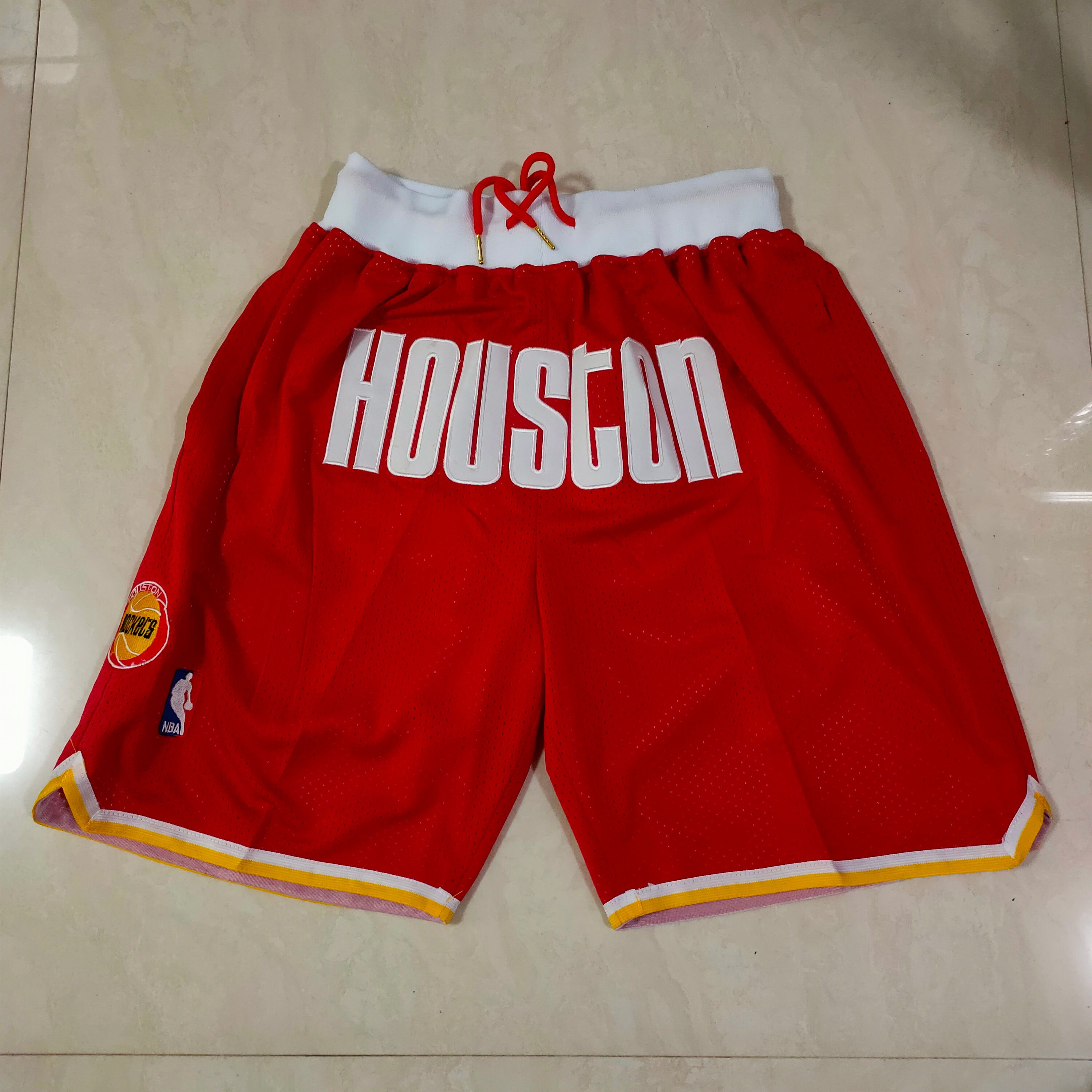 Short Basquete Houston Rockets