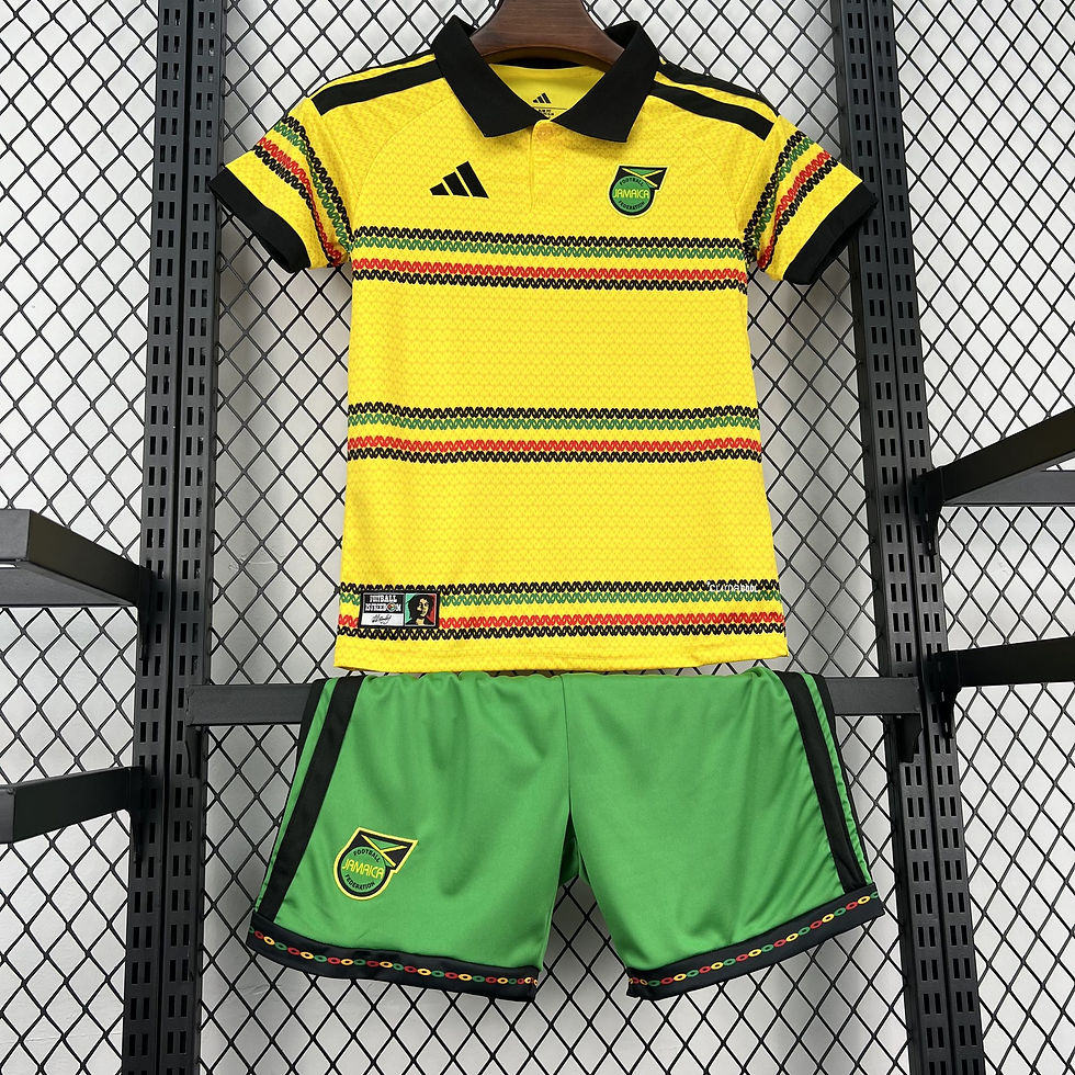 Miniatura: Conjunto Futebol Infantil Jamaica Home 2026/27