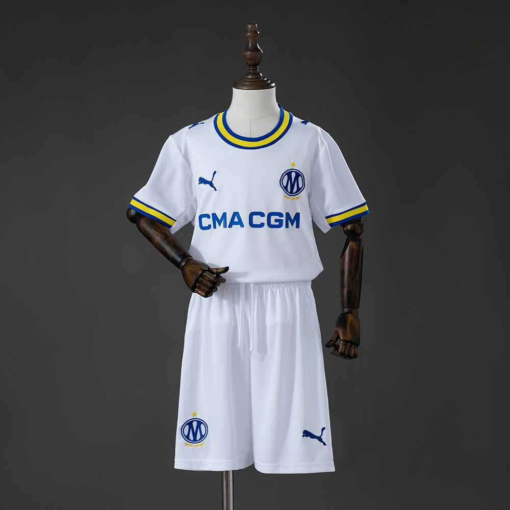 Conjunto Futebol Infantil Olympique de Marseille Home 2026/27