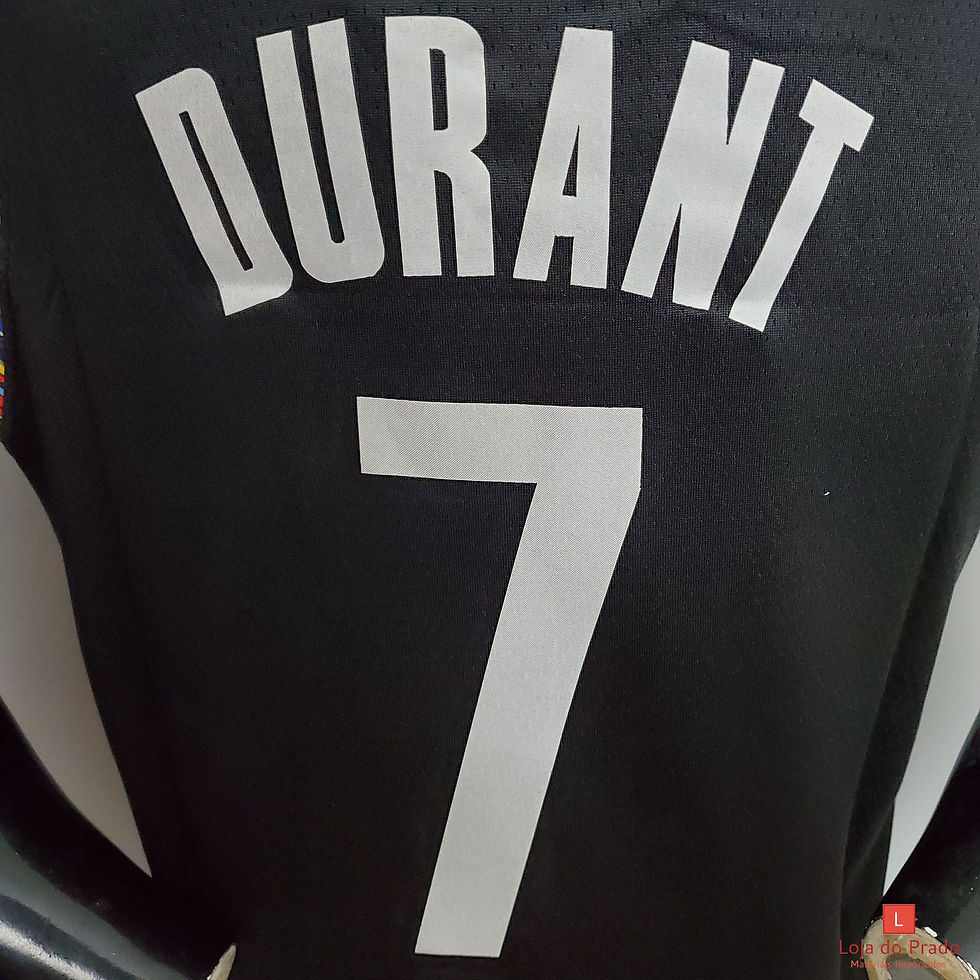 Miniatura: Camisa Basquete Modelo Jogador Brooklyn Nets Kevin Durant 7