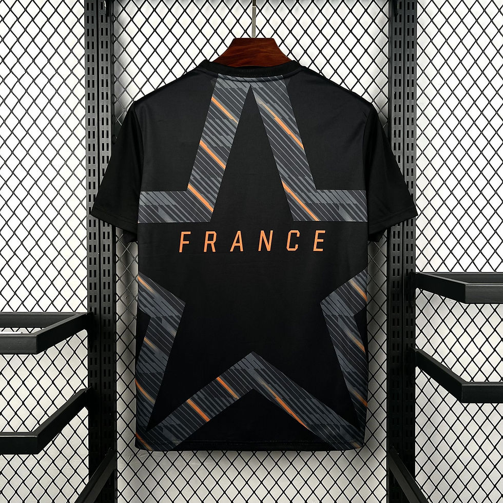 Miniatura: Camisa Modelo Torcedor França Goleiro Preto 2026/27