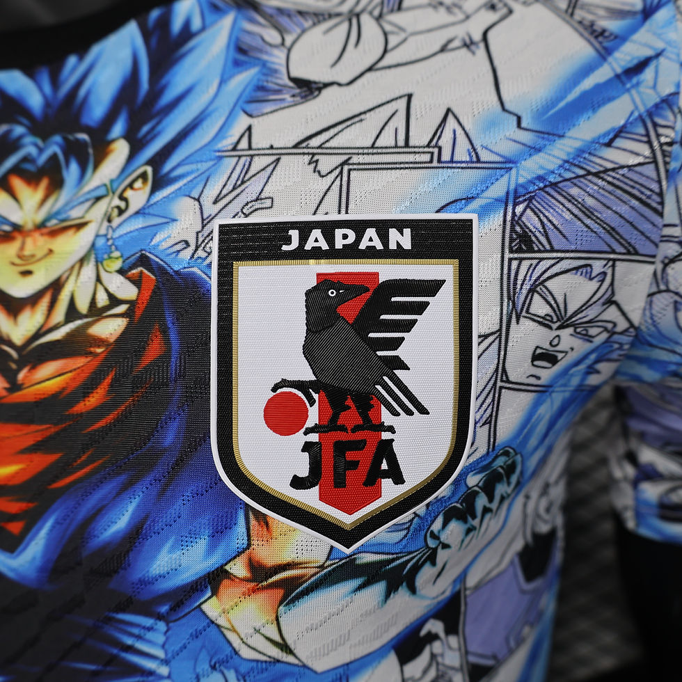 Miniatura: Camisa Modelo Jogador Japão Edição Limitada Goku Blue 2025/26
