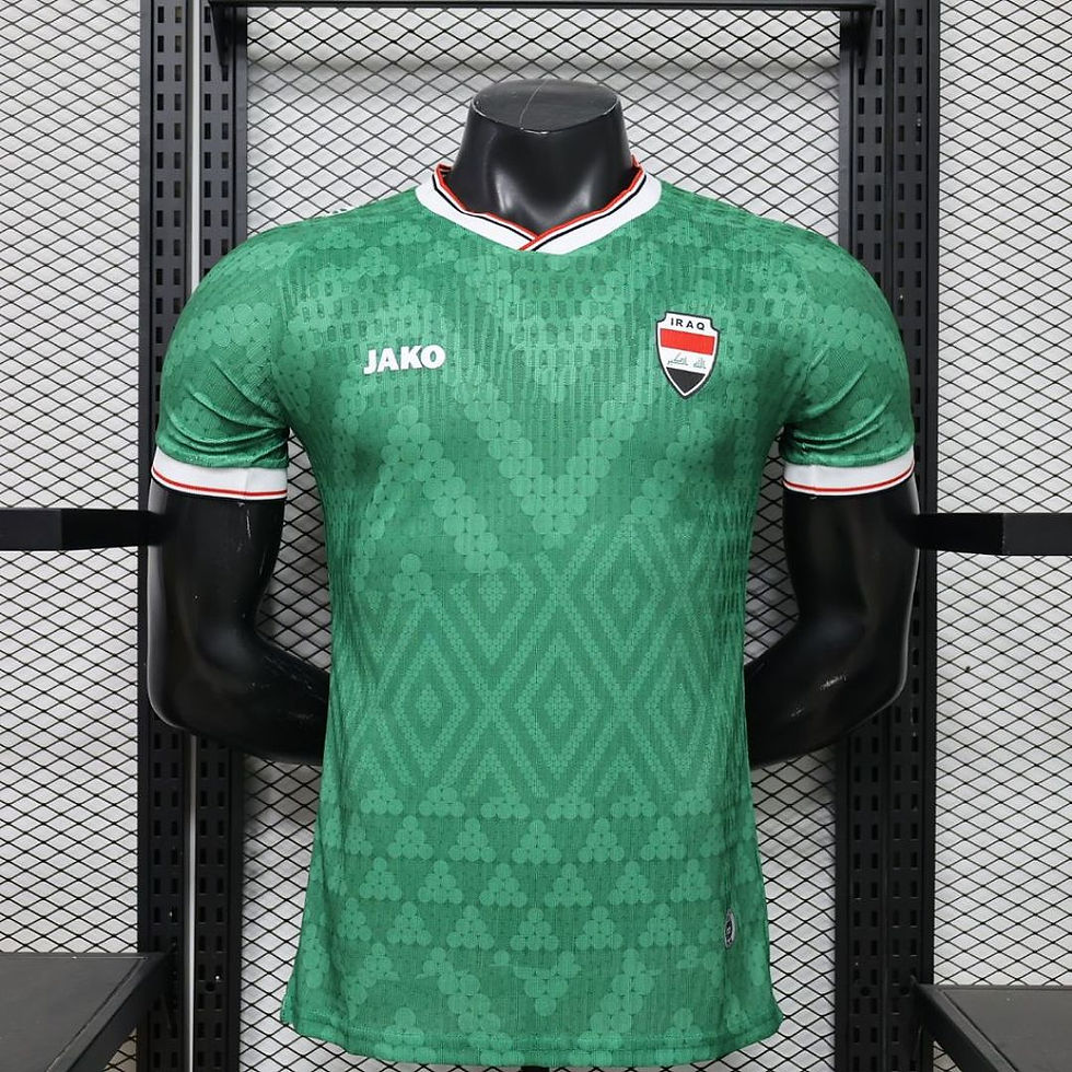 Miniatura: Camisa Modelo Jogador Iraque Away 2026/27