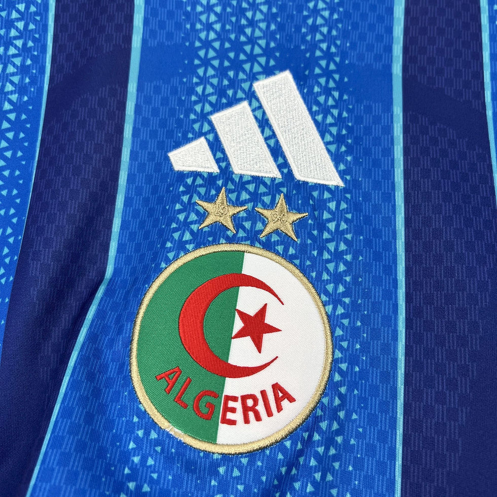 Miniatura: Camisa Modelo Torcedor Argélia Edição Limitada Azul 2026/27