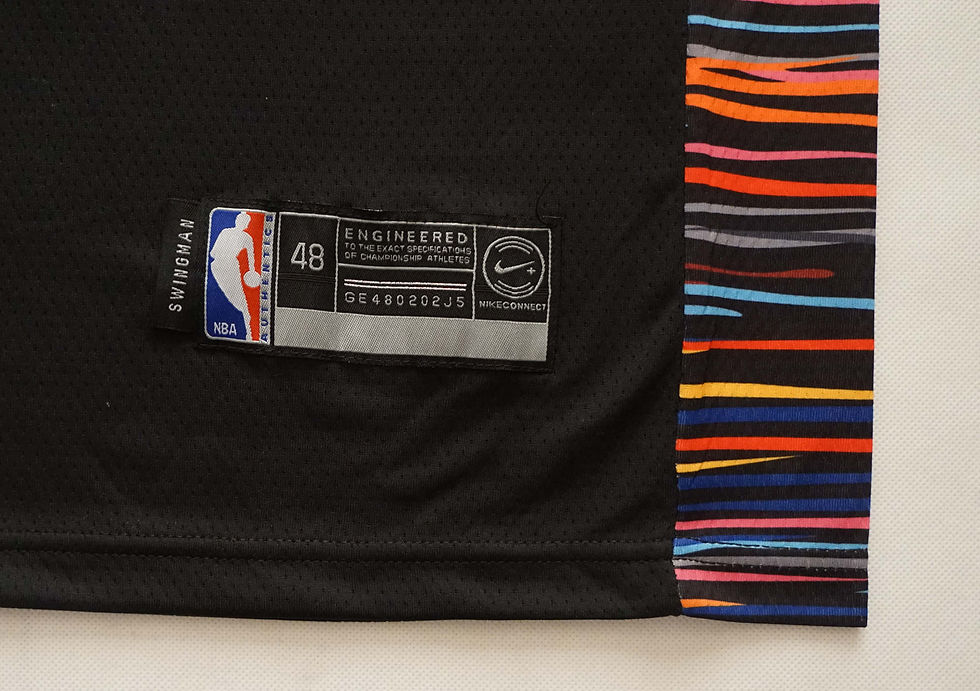 Miniatura: Camisa Basquete Modelo Bordado Brooklyn Nets Kyrie Irving 11