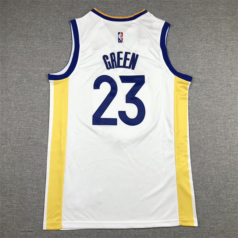 Miniatura: Camisa Basquete Modelo Bordado Golden State Warriors Draymond Green 23