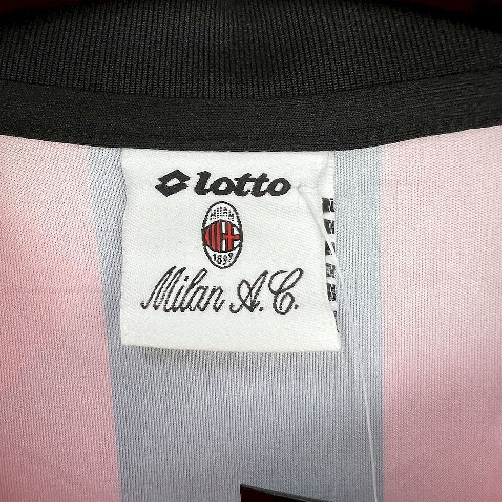 Miniatura: Camisa Retro Milan 1993 Manga Comprida