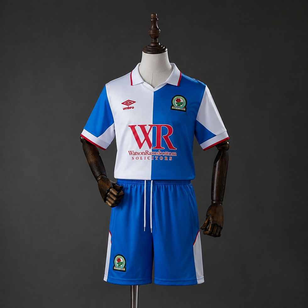 Miniatura: Conjunto Futebol Infantil Blackburn Rovers Home 2026/27