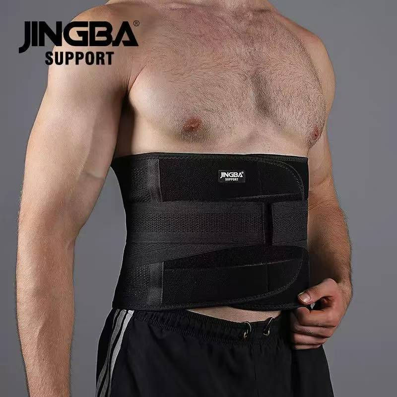 Thumbnail: JINGBA SUPPORT Fitness Waist Back Support Belts Sweat Belt Trainer Trimmer Muscu