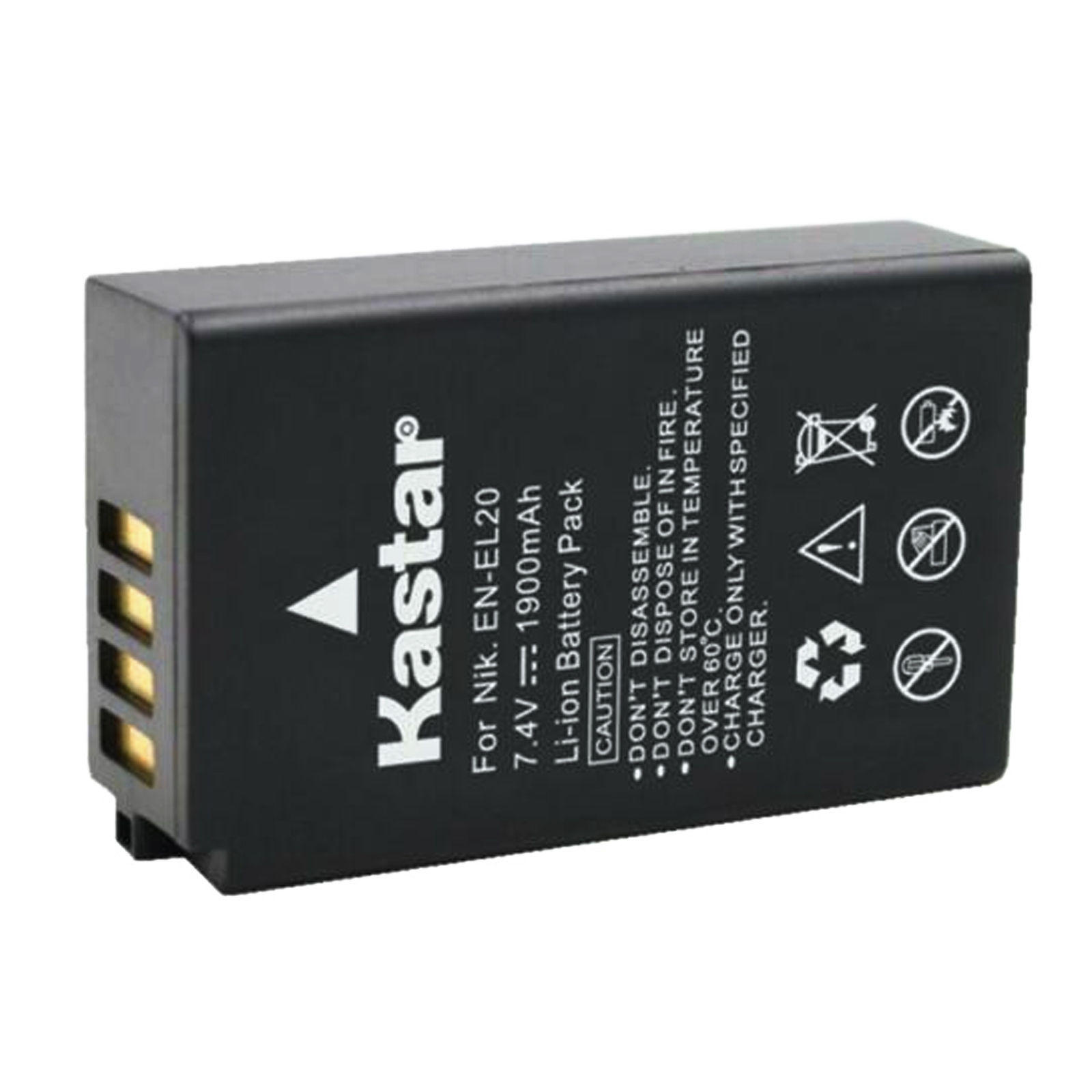 Kastar Replacement Battery For Nikon EN-EL20a EN-EL20 Battery