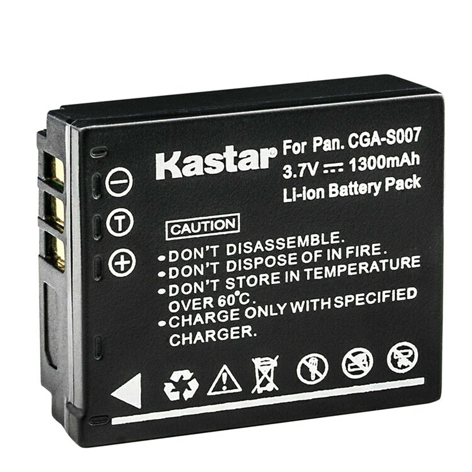 Kastar Replacement Battery for Panasonic CGA-S007E DMW-BCD10 Battery