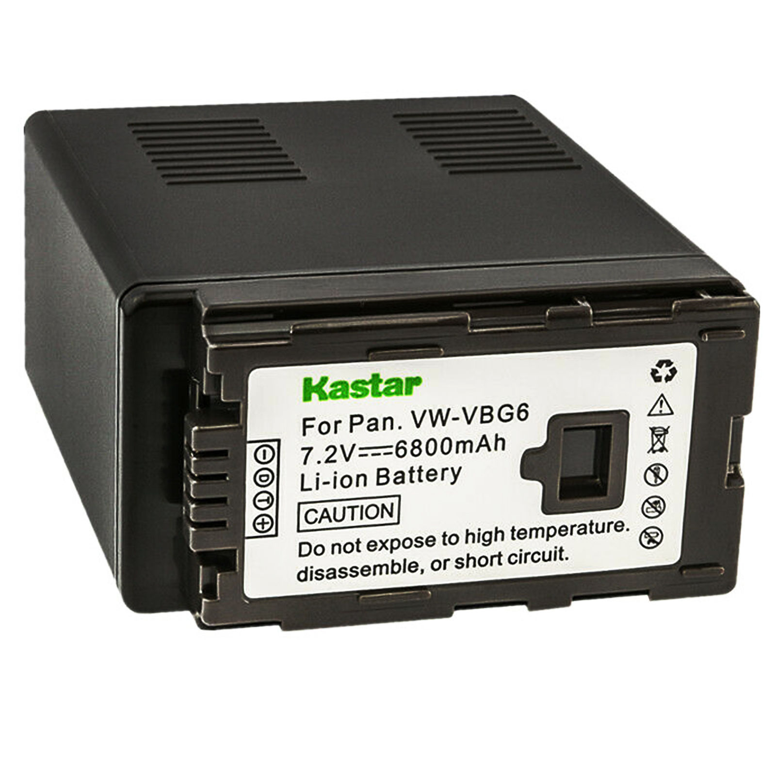 Kastar Replacement Battery for Panasonic VW-VBG6 VBG6 Battery