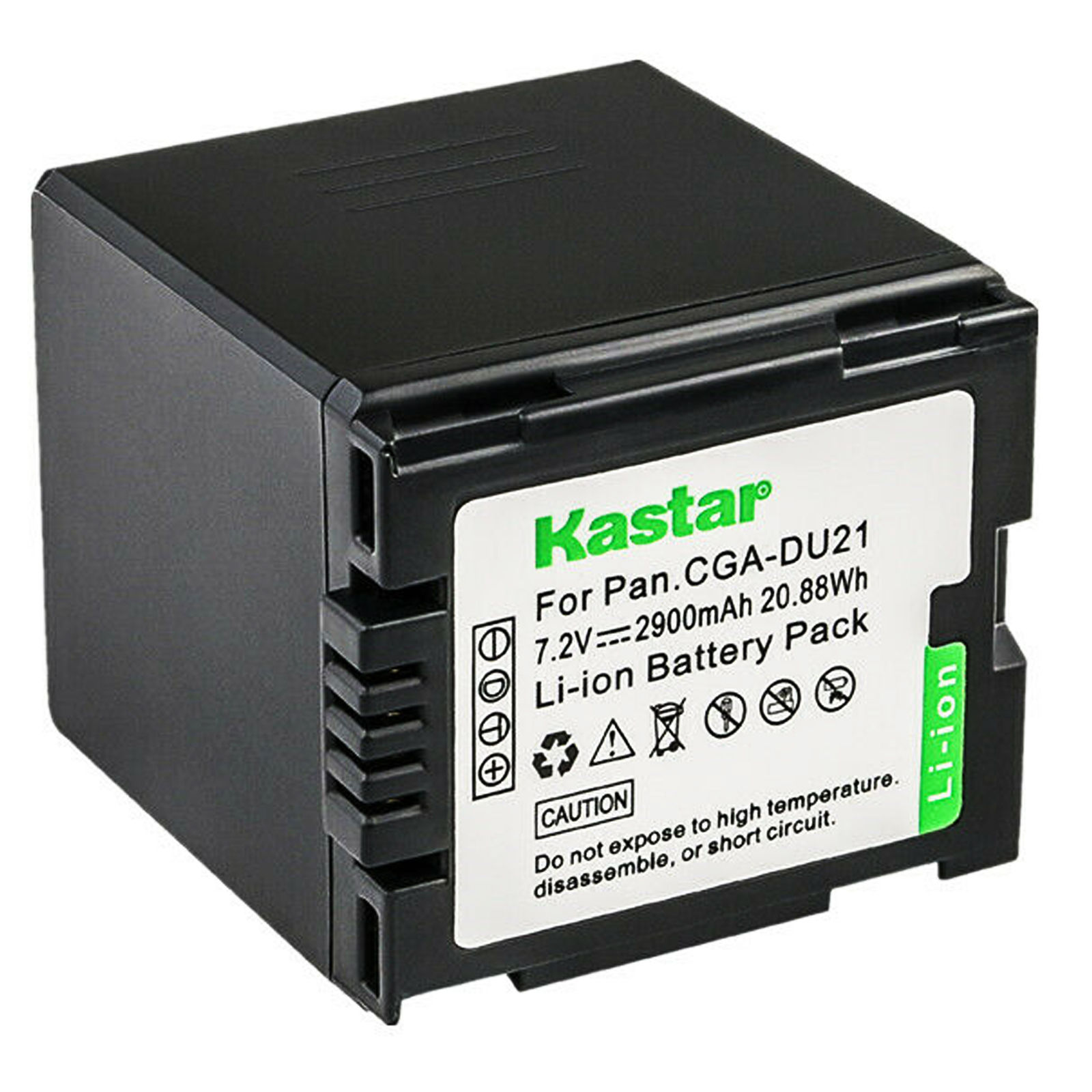 Kastar Replacement Battery for Panasonic CGA-DU21 CGA-DU07 Battery