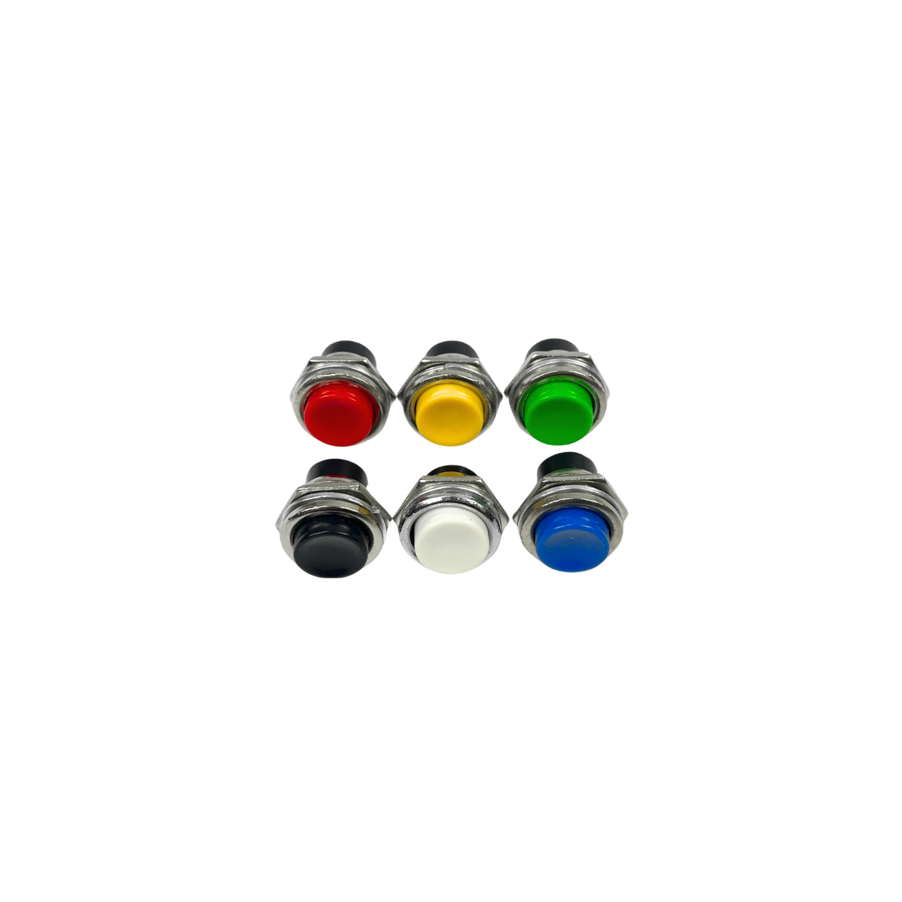 สวิตช์กดดับ กลม พลาตสติก