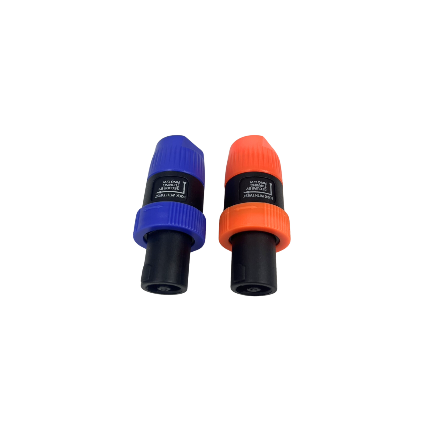 ปลั๊กสปีคคอน ด้ามพลาสติกหมุนล็อค