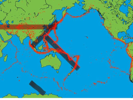 大きな地震に⚠️！