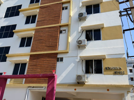 3 BHK Semi Furnished Flat for Rent in Ramachandra Nagar, Vijaywada, Andhra Pradesh