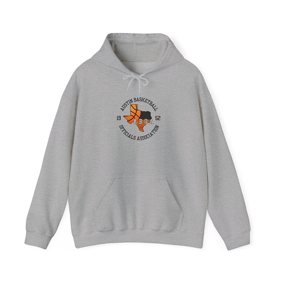 Thumbnail: ABOA Hoodie – Retro Hoop Referee Logo
