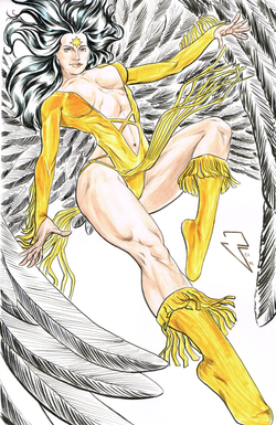 Dawnstar - Watercolor and Ink