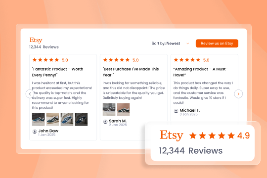 Etsy banner