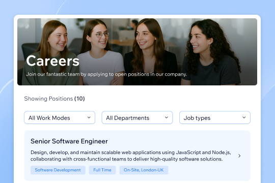Job Board banner