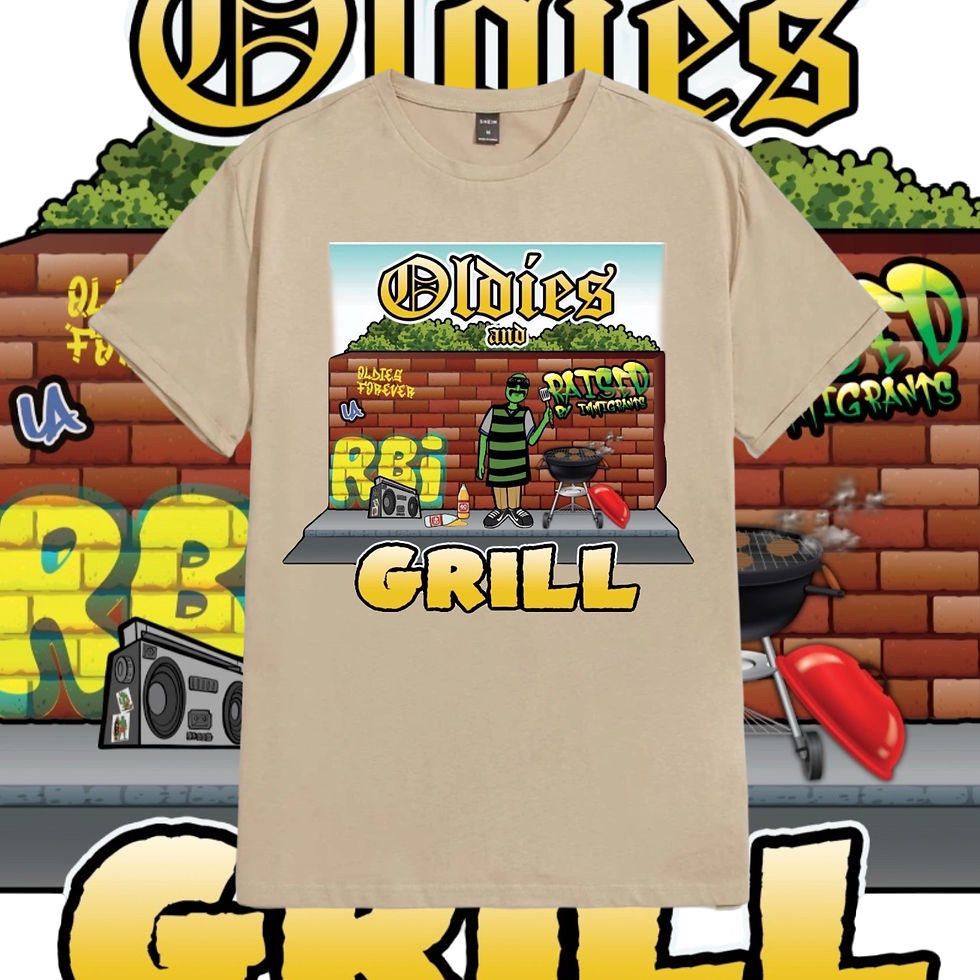 “Oldies and Chill” Edition Tees 