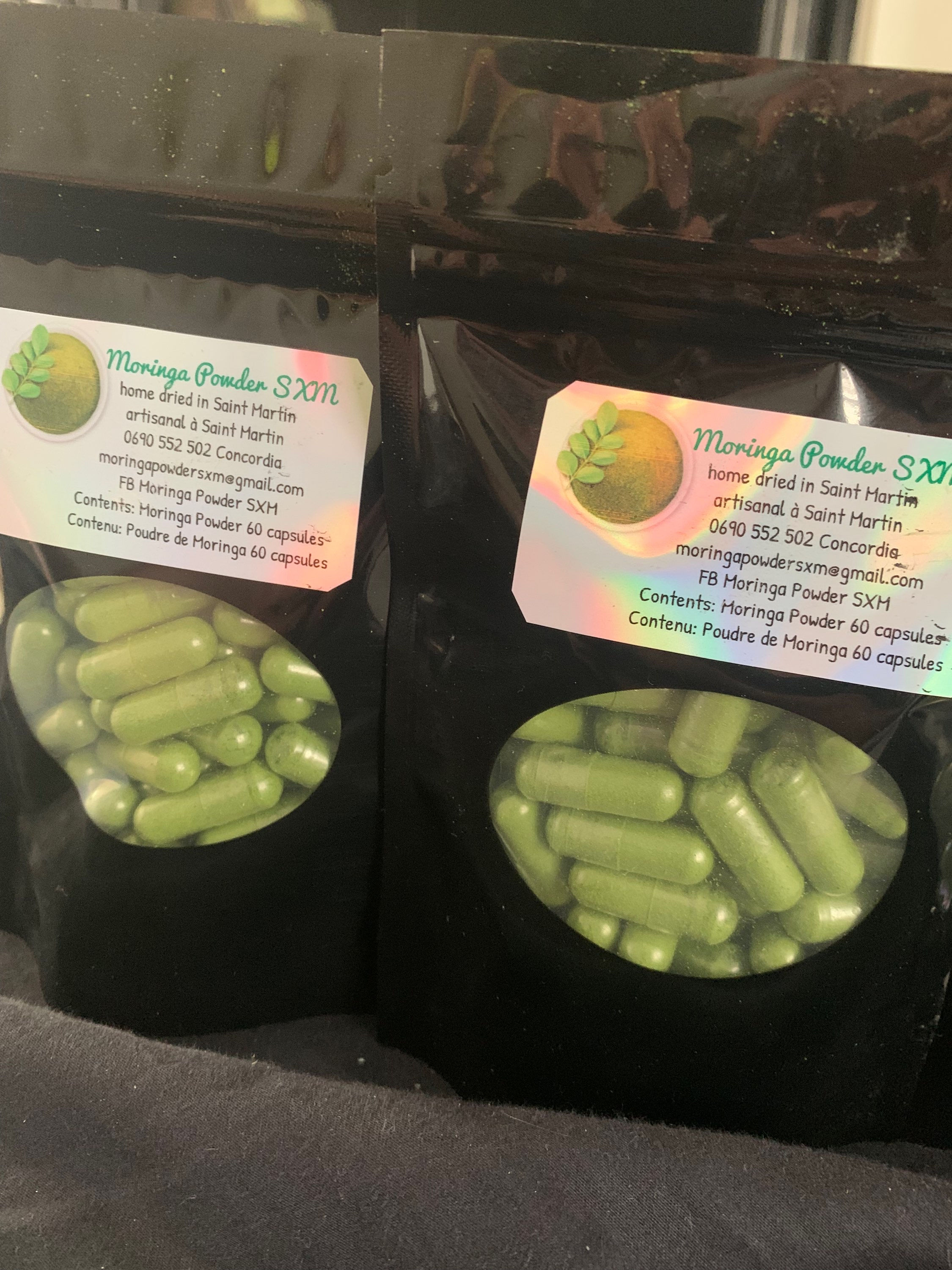 Moringa Powder SXM Capsules 