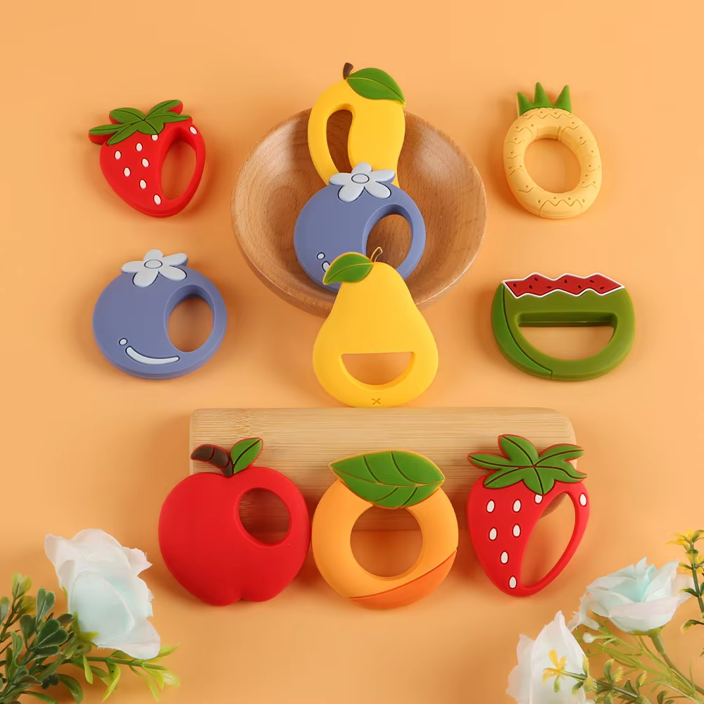 FruityChew™ Silicone Teether Keys