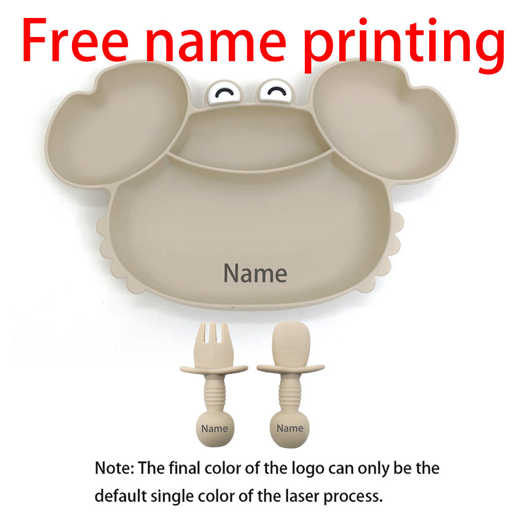 CrabbyBub™ Personalised Suction Feeding Bowl
