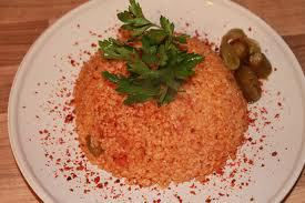 Domatesli Bulgur pilavı