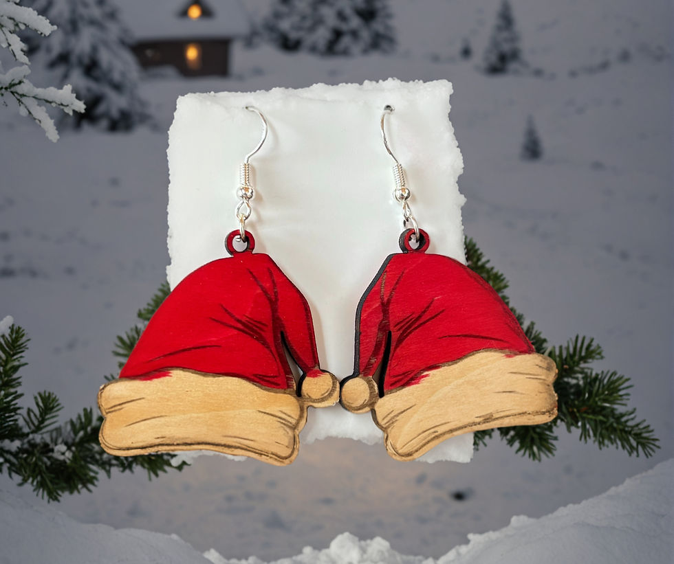 Santa Hat Earrings