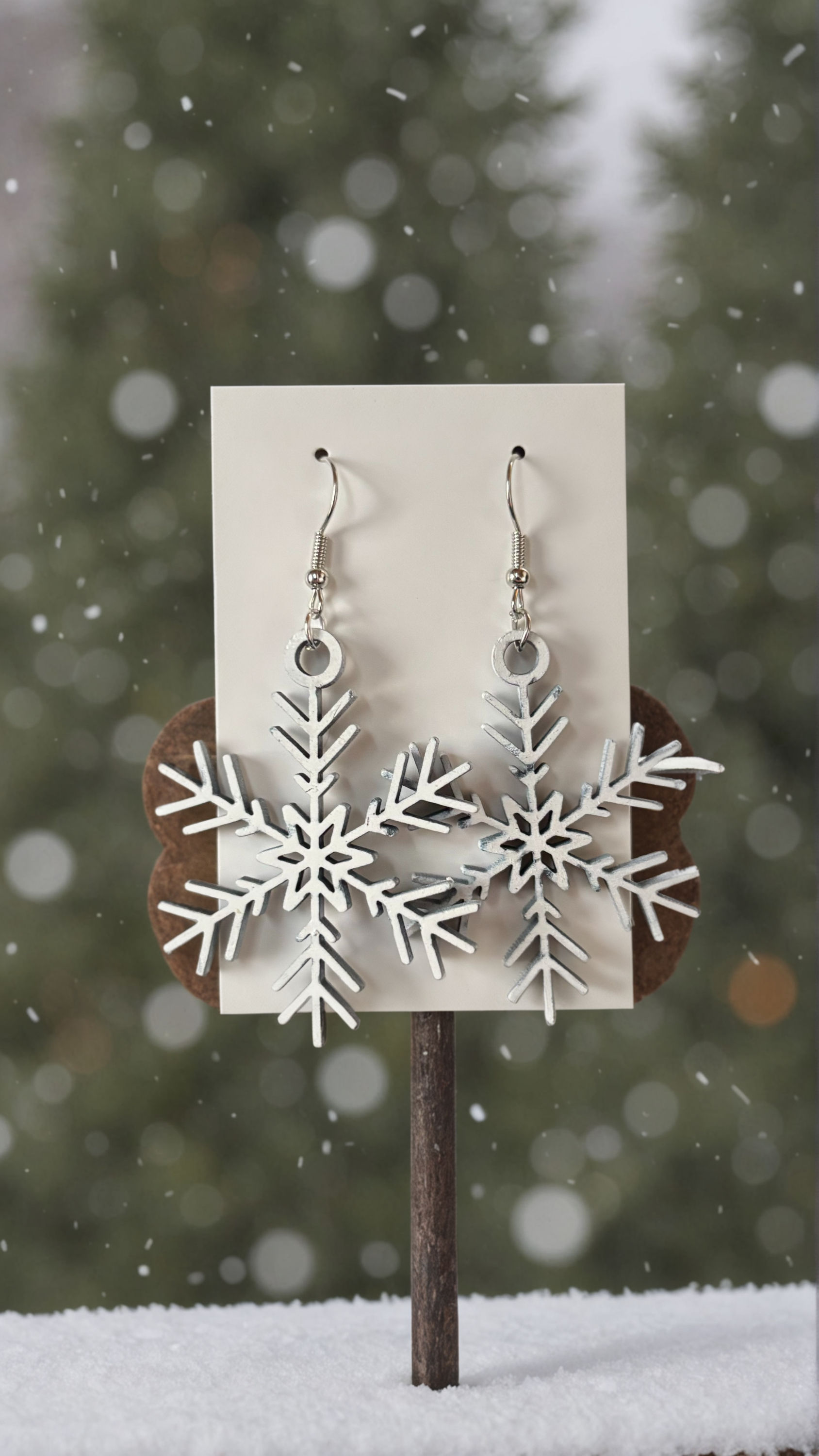Snowflake Earrings