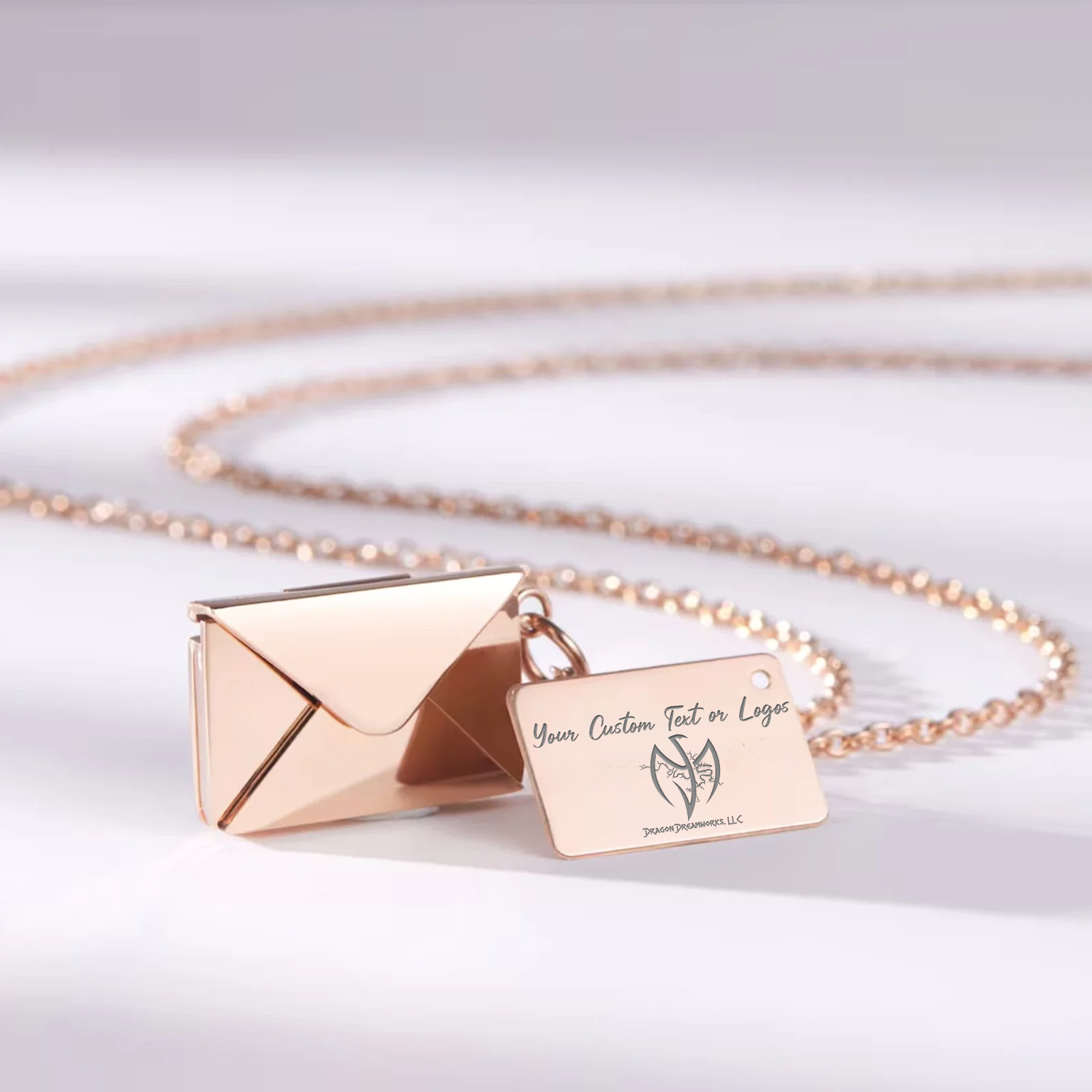 Envelope Necklaces - Customizable