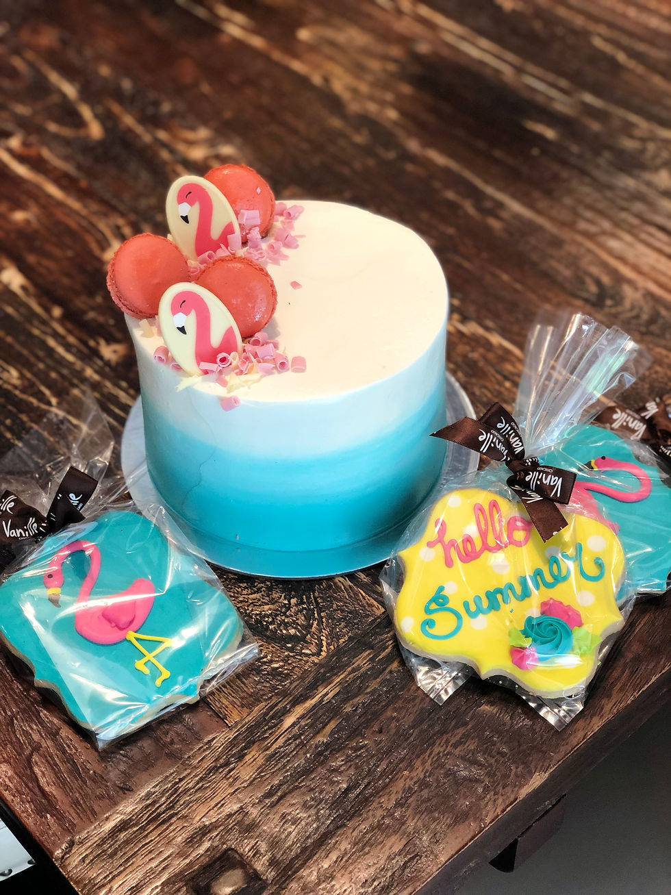 Cookies and Custom Cake by Lexie Vincent