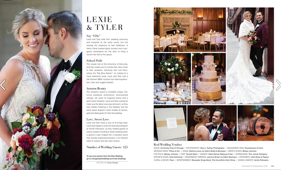 “Real Weddings” by Lexie Vincent
