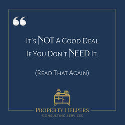 Property Helpers Quote Not A Good Deal