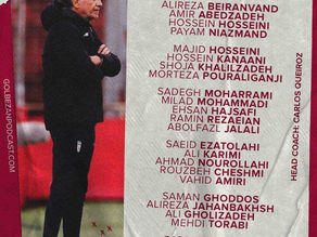 伊朗出征世界杯25人名单：阿兹蒙领衔 塔雷米在列 