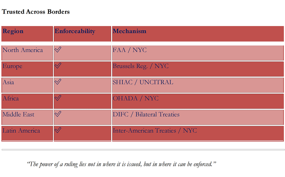 TABLE WAC JURISDICTION