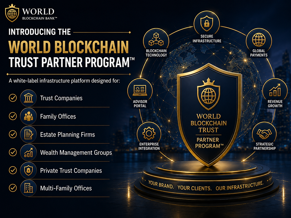 WORLD BLOCKCHAIN TRUST PARTNERS