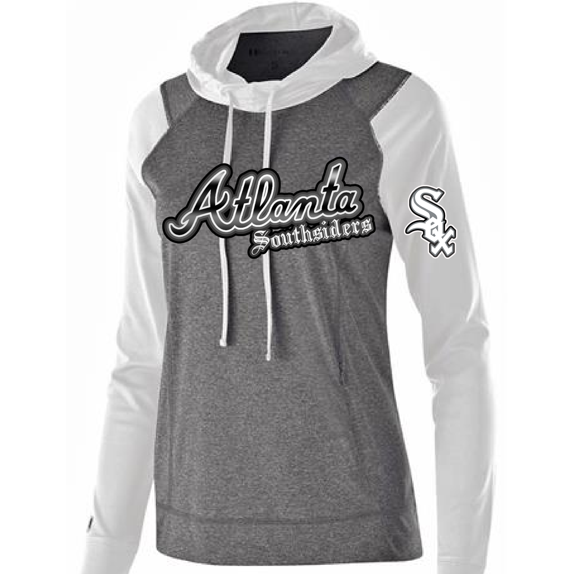 Atlanta Southsiders Womens Baseball Hoodie