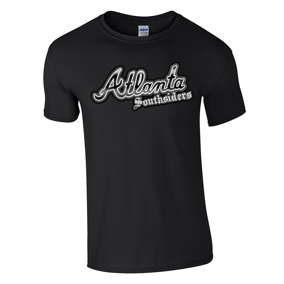 Thumbnail: Classic Black and White Atlanta Southsiders T-Shirt